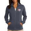 Women's Slub Fleece Full Zip Jacket Thumbnail